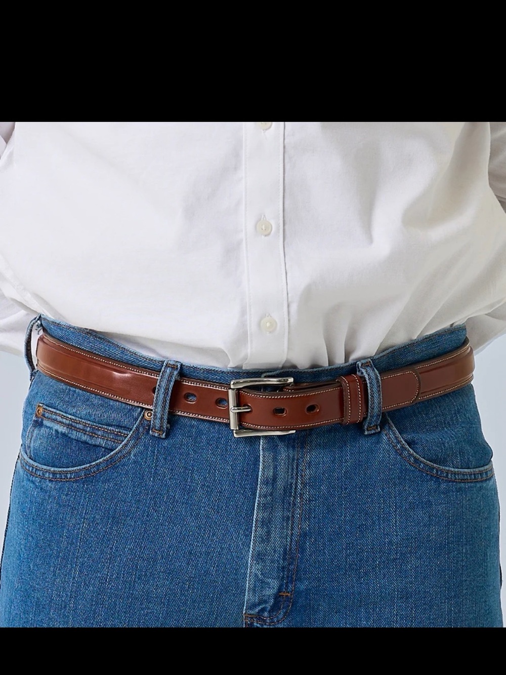 Hank’s Belts The Esquire Raised Size 34 in Oak - Picture 6 of 6